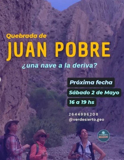 Trekking y caminatas en San Juan este finde largo: salidas
