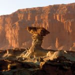 Formación El Hongo en Ischigualasto, San Juan