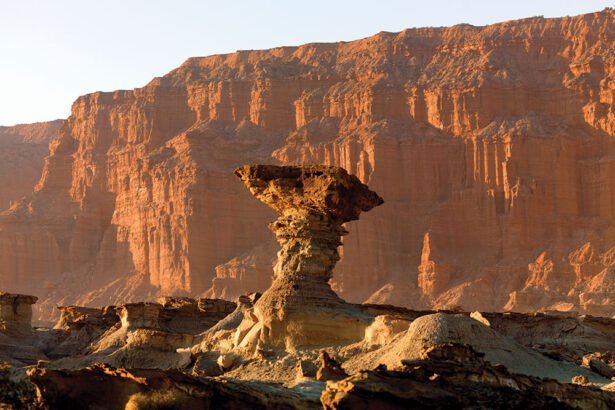 Formación El Hongo en Ischigualasto, San Juan