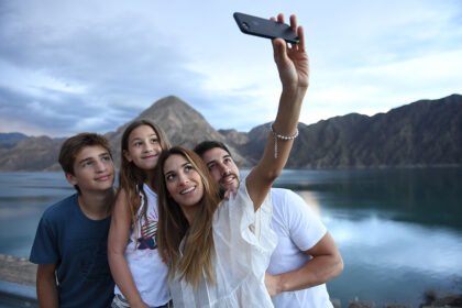Familia en la Ruta Interlagos, San Juan