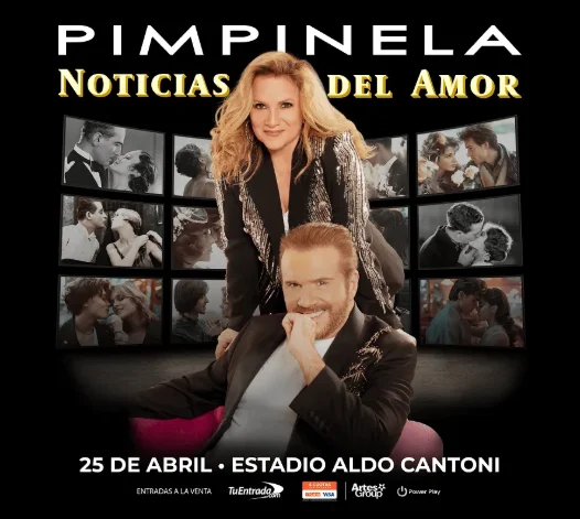 Pimpinela en San Juan 2026: fecha, horario, entradas y lugar del show