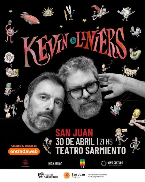 Kevin y Liniers en San Juan: fecha, horario y entradas