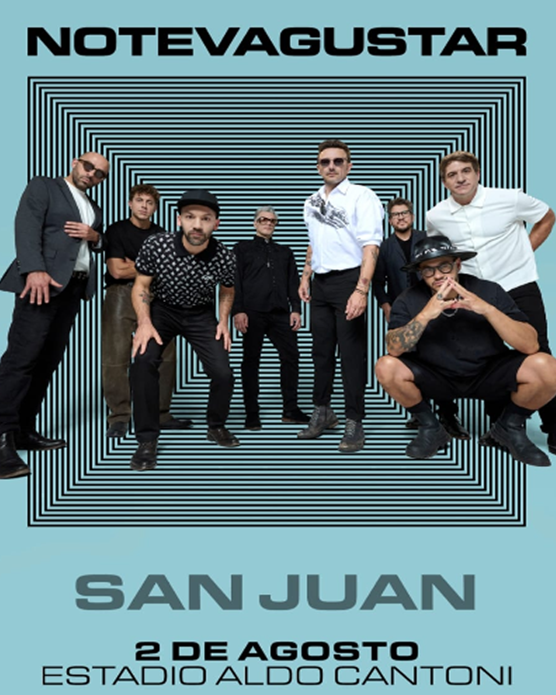 No Te Va Gustar en San Juan: 2 de agosto en el Aldo Cantoni