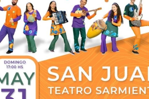 Canticuénticos en San Juan: show familiar el 31 de mayo