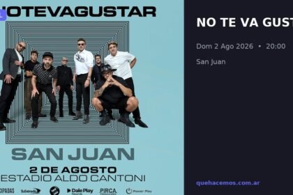 No Te Va Gustar vuelve a San Juan con show en el Aldo Cantoni