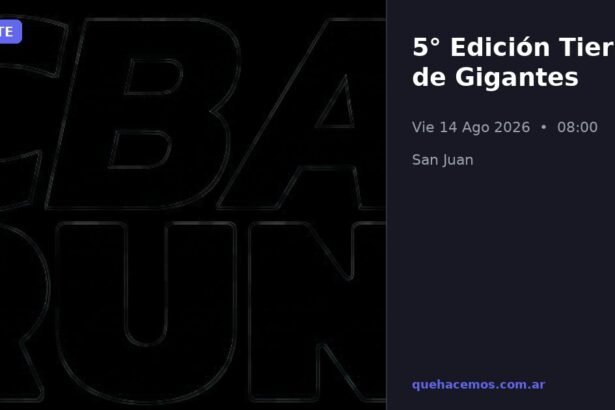 Tierra de Gigantes Trail: distancias y fecha de la quinta edición