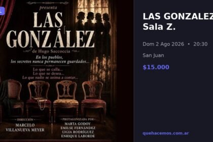 Las Gonzalez en Sala Z: recital con entrada desde $15.000