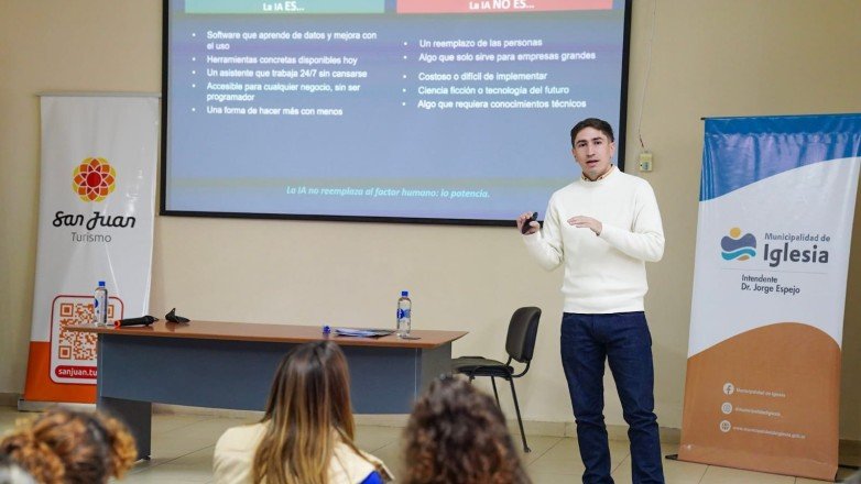 Turismo con IA: talleres para prestadores de San Juan