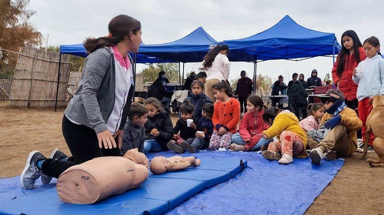 Salud en Las Chacritas: controles, vacunación y atención integral
