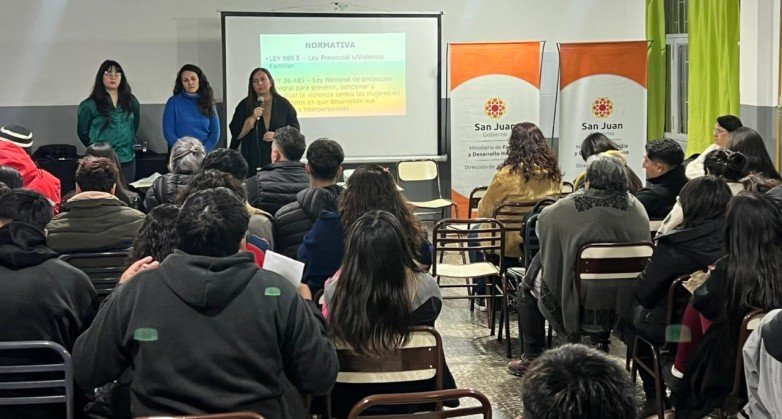 Valle Fértil: talleres contra violencia de género, bullying y grooming en escuelas