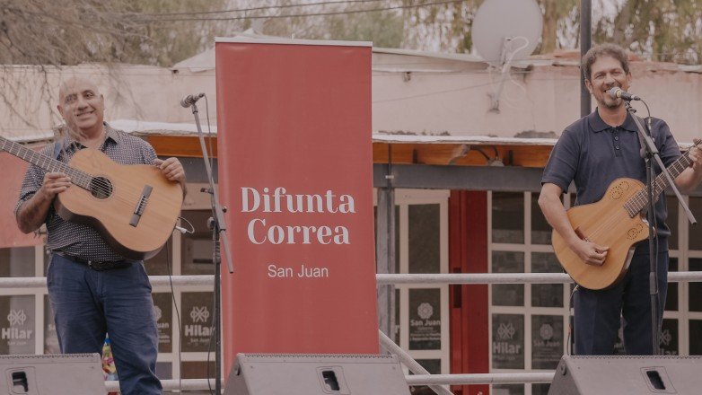 Artistas de Peñitas en la Difunta Correa