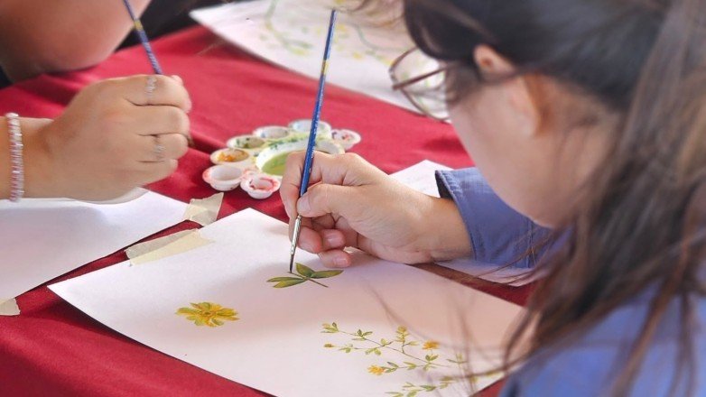 Actividad Infusión de Colores en el Parque de la Biodiversidad de San Juan