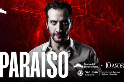 Luciano Cáceres protagoniza Paraíso en el Teatro del Bicentenario