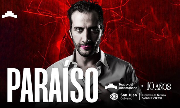 Luciano Cáceres protagoniza Paraíso en el Teatro del Bicentenario