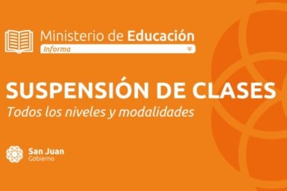 Suspendieron las clases en Valle Fértil, Jáchal e Iglesia por el alerta meteorológico