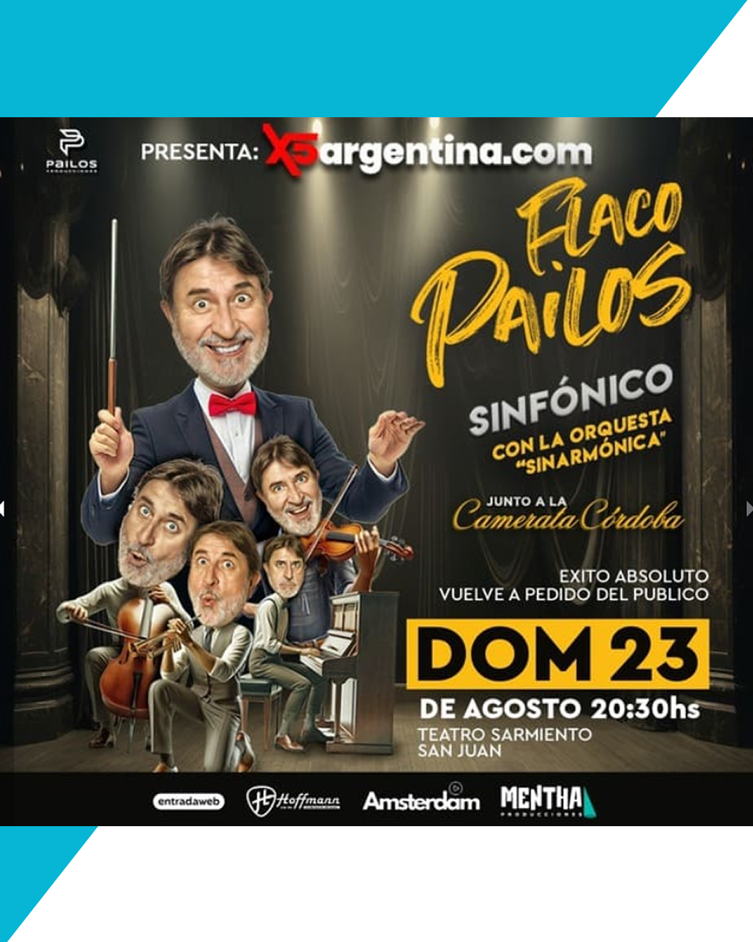 Flaco Pailos en San Juan