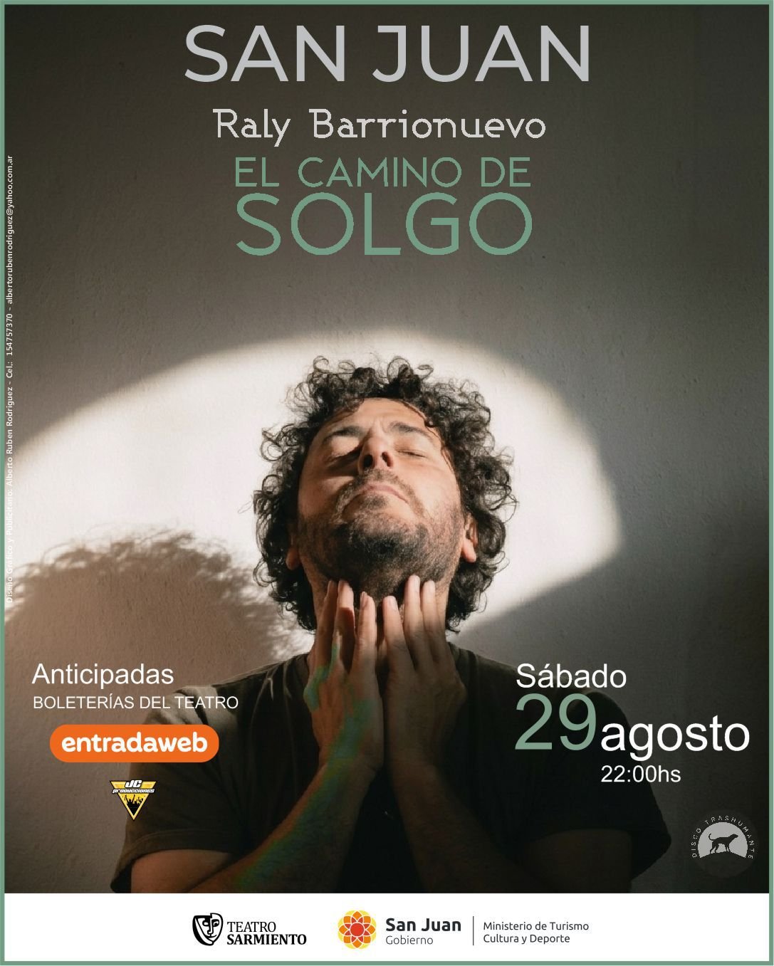 Raly Barrionuevo en San Juan
