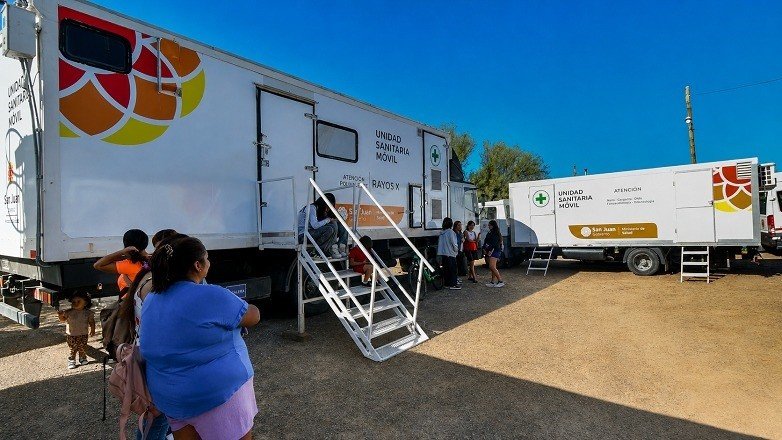 Unidad Sanitaria Móvil de Salud en San Juan