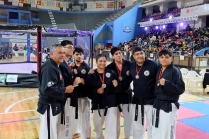 La escuela Chaiu-Do-Kwan celebra su aniversario en el Estadio Cantoni