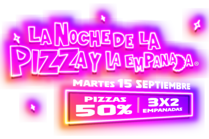Logo oficial La Noche de la Pizza y la Empanada