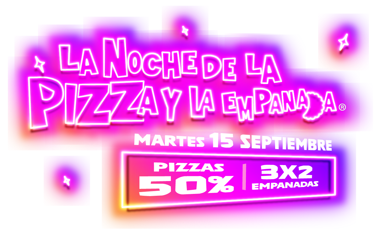 Logo oficial La Noche de la Pizza y la Empanada